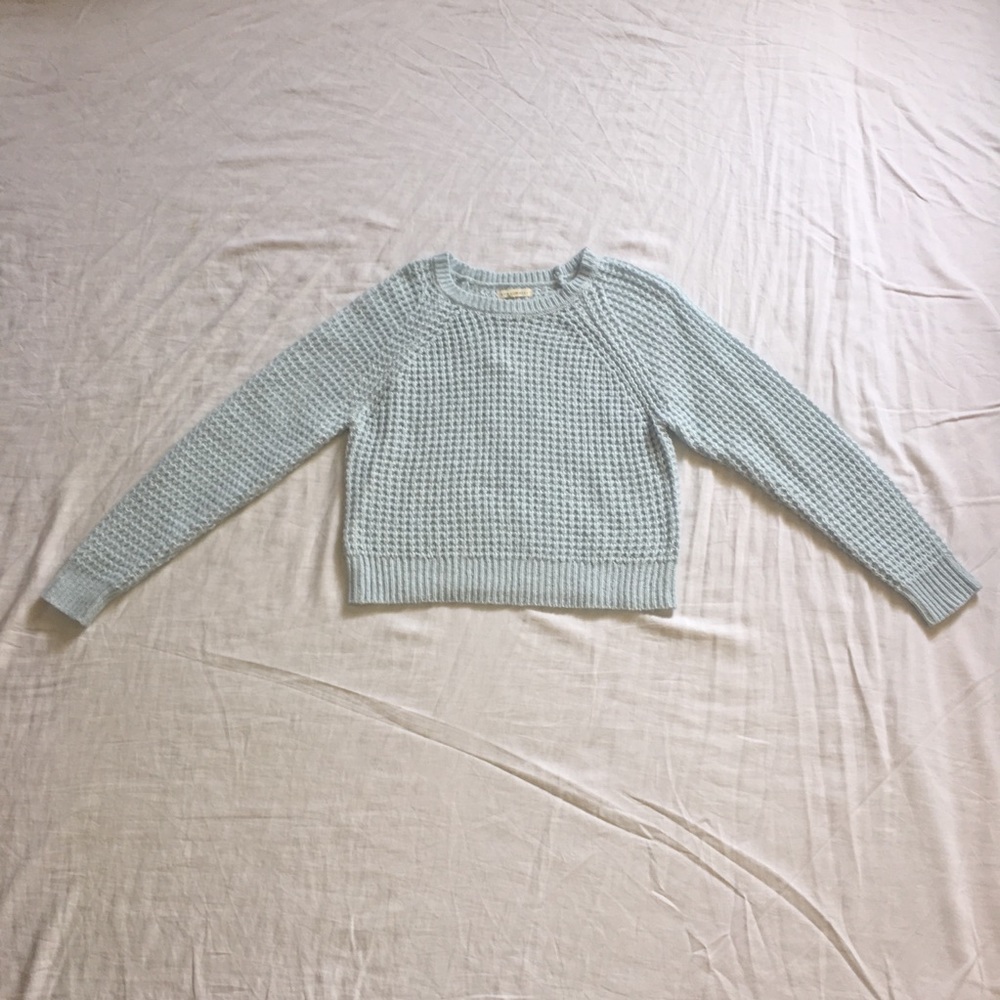Baby blue sweater